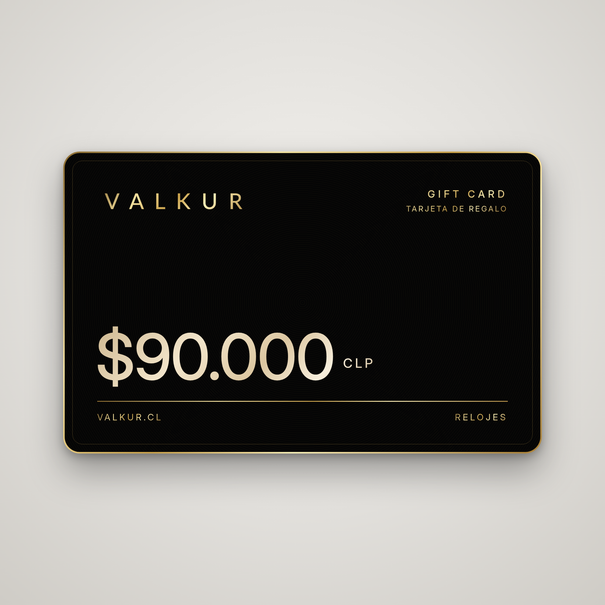 Gift Card Valkur $90.000