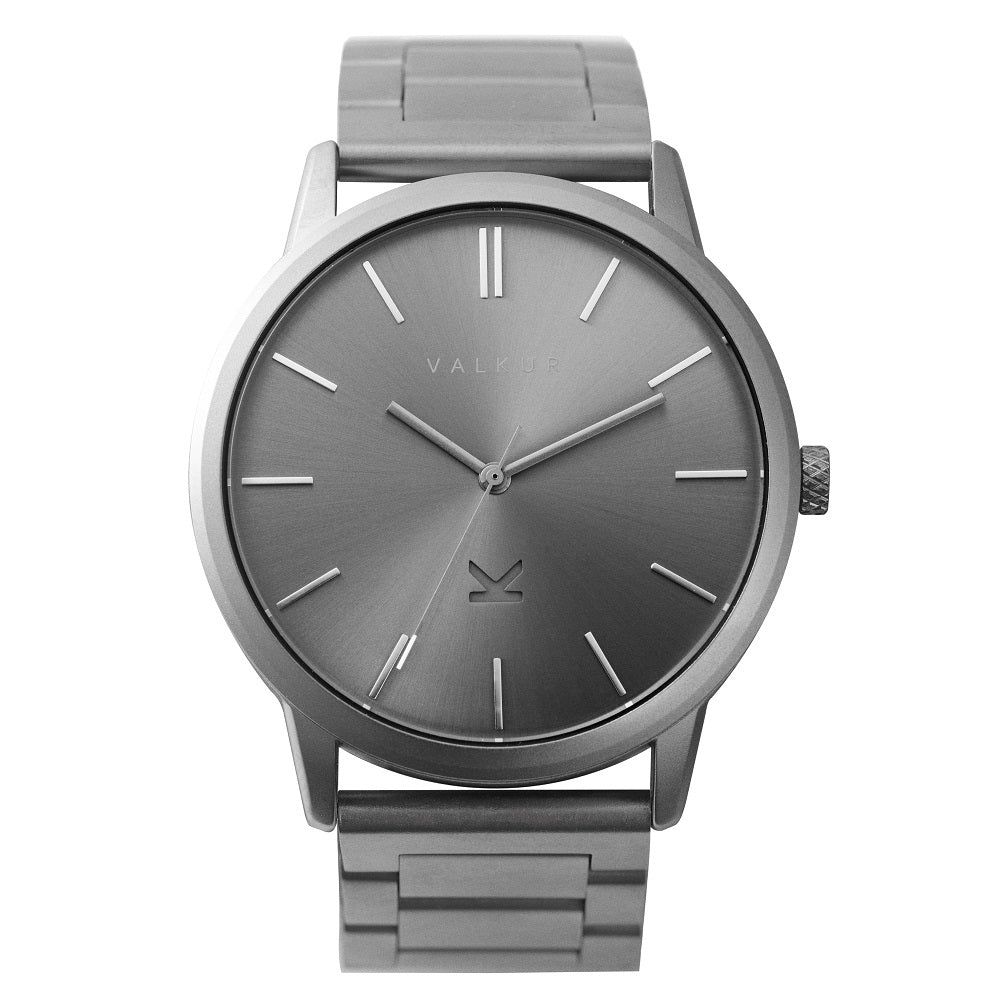 Reloj Valkur modelo Rurik acero gris oscuro
