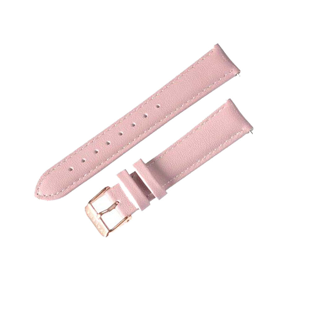 Correa de Cuero Rosa/Dorado- Mujer